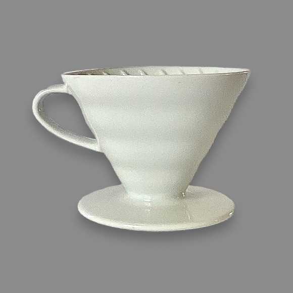 HARIO V60 COFFEE CERAMIC DRIPPER White Made in Japan - Picture 5 of 15